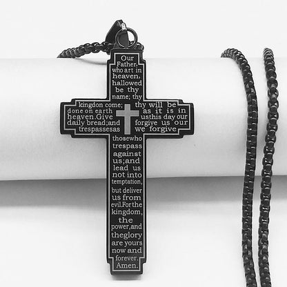 Bible Cross Necklace