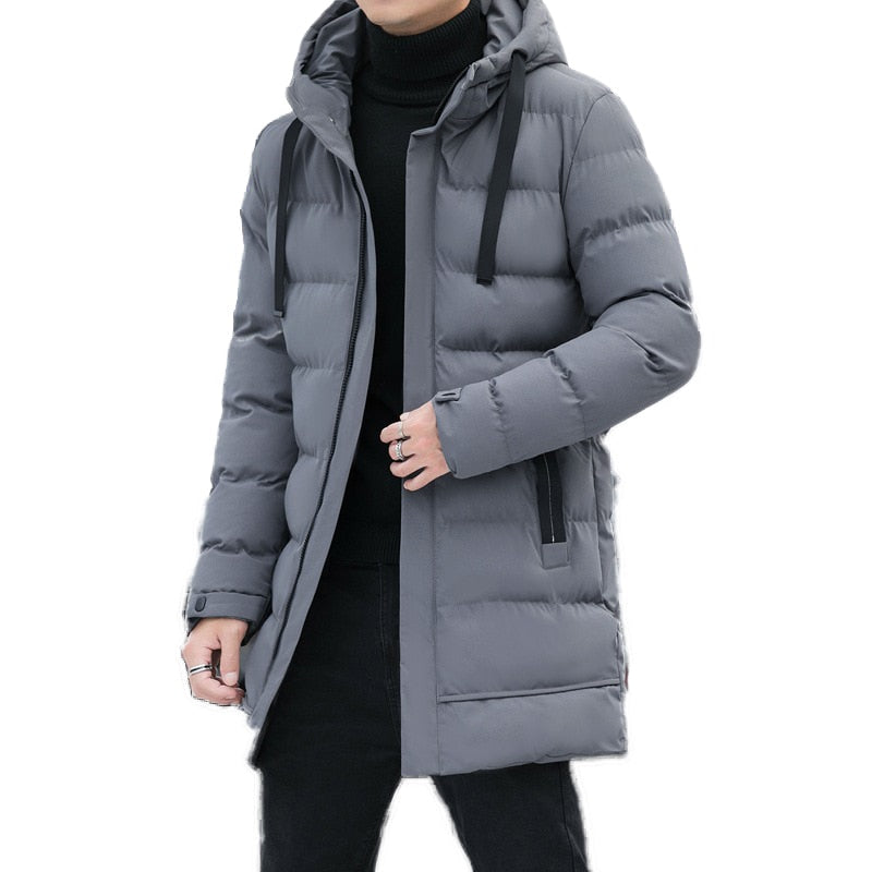 Long Warm Puffer Jacket