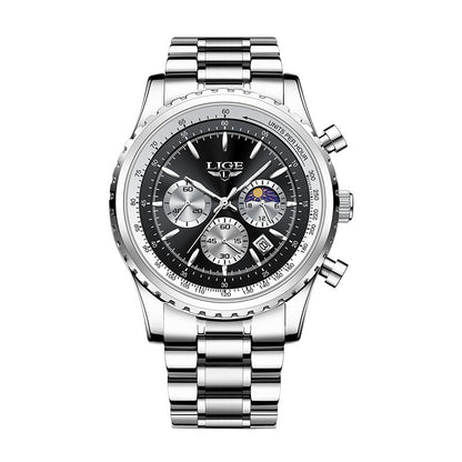2023 LIGE Quartz Lumious Watch