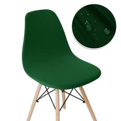 Solid Color Shell Chair Cover