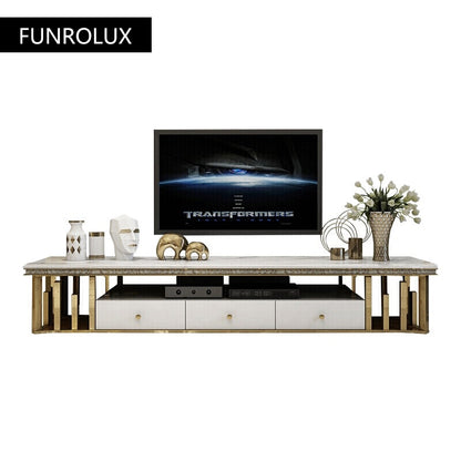 FUNROLUX TV Cabinet and 4 Bar Stools