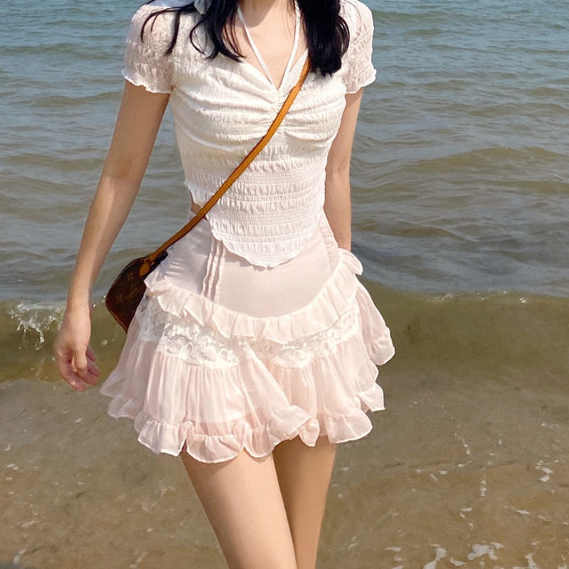 Kawaii Ruffle Skirt