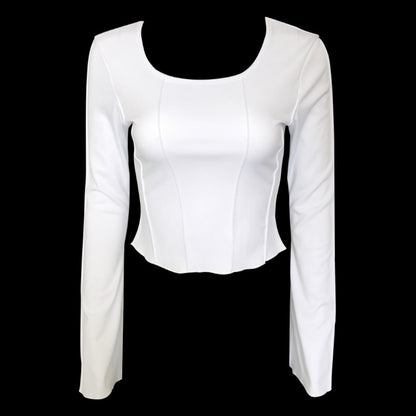 Square Neck Lantern Top
