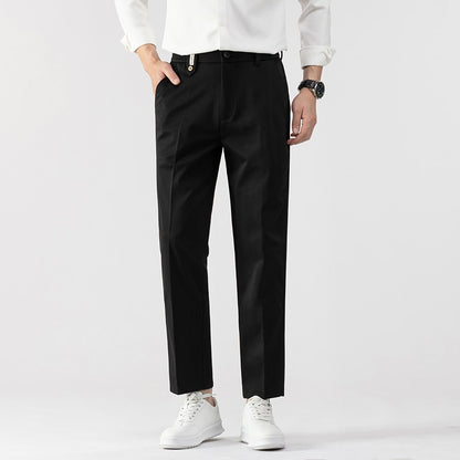 Ankle-Length Business Casual Pants
