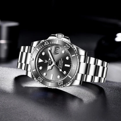 LIGE Mechanical Wristwatch