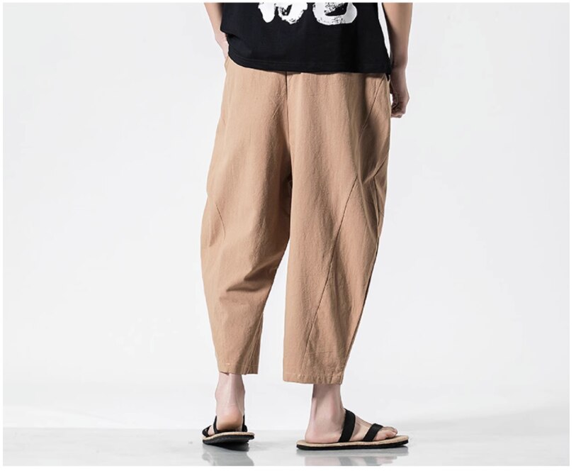 Loose Cotton Summer Pants