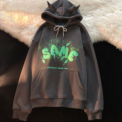 HewVico Horned Hoodie