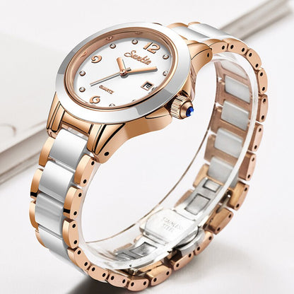 LIGE Rose Gold Watch