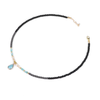 Lava Stone Bead Necklace