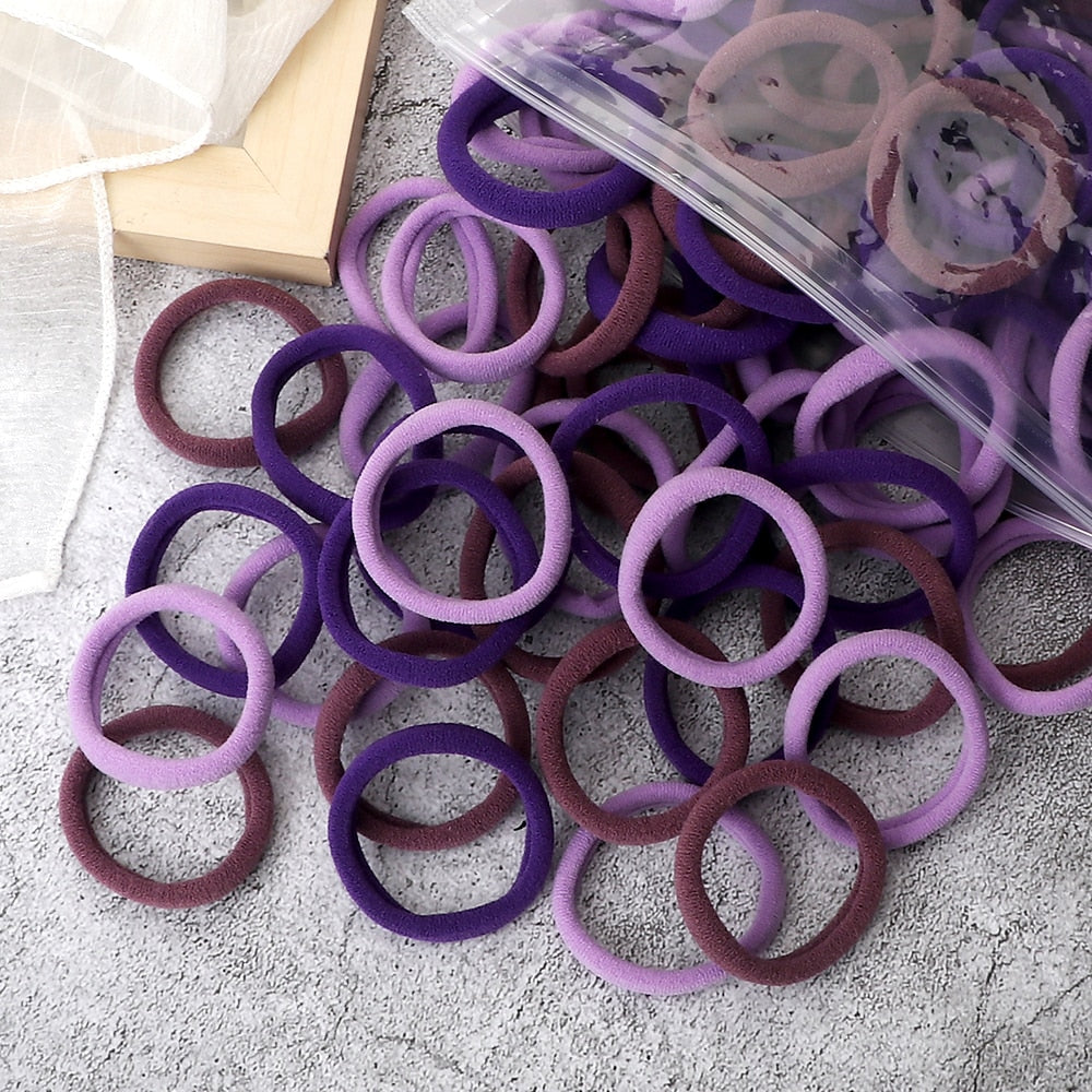 50 Piece Elastic Hair Bands