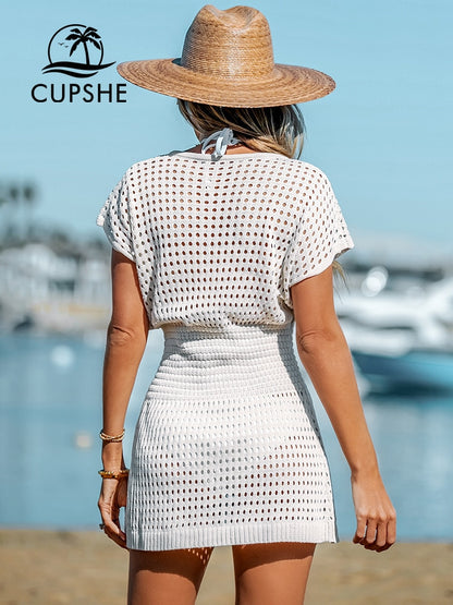 Crochet Cutout Coverup