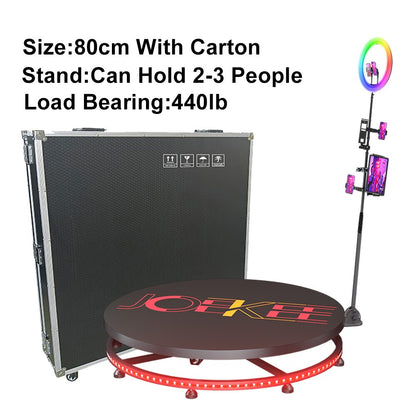 360 Auto-Rotating Photo Booth