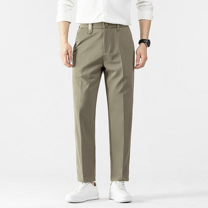 Ankle-Length Business Casual Pants