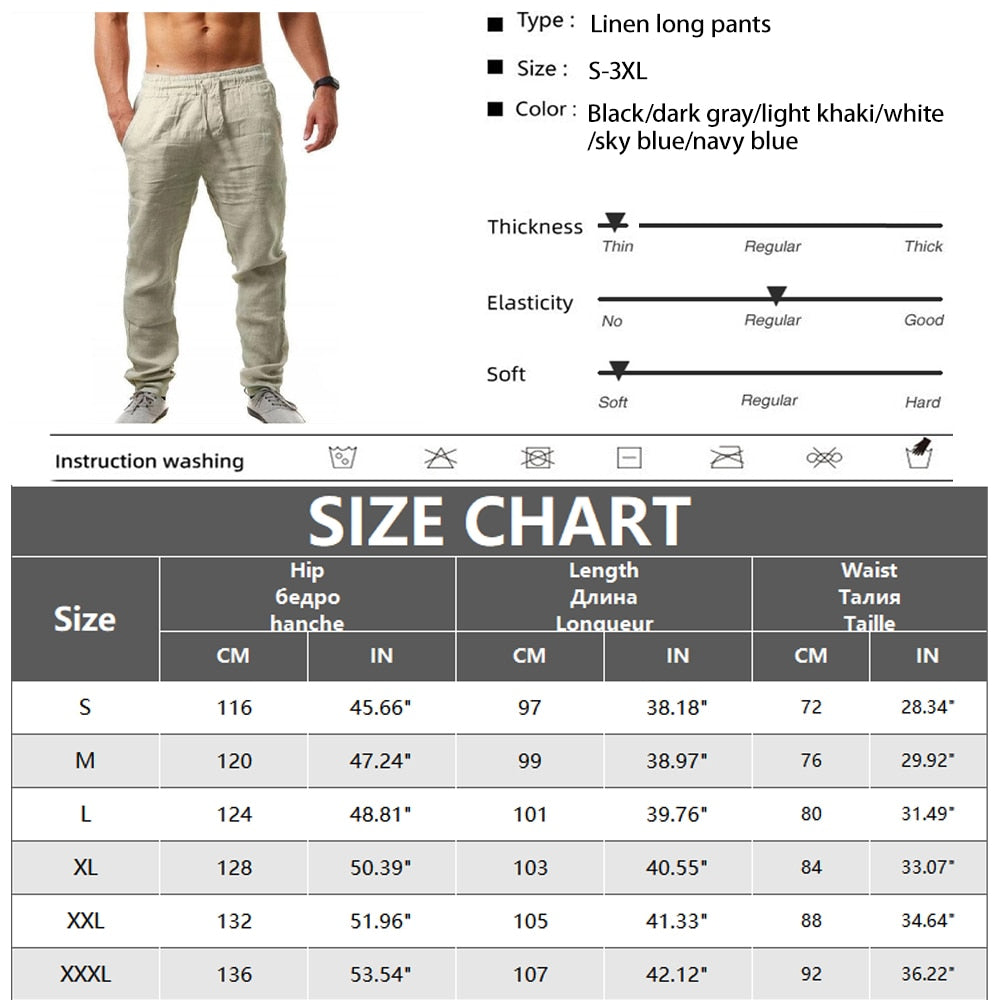 Summer Linen Pants