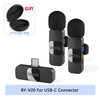 BOYA BY-V Wireless Mini Microphone for iPhone