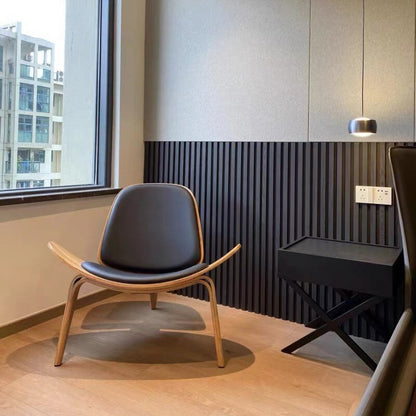 Hans Wegner Style Three-Legged Shell Chair