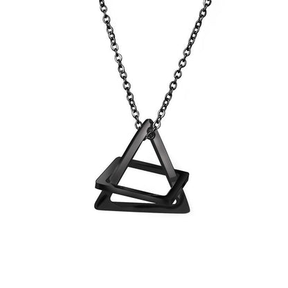 Triangle Pendant Necklace