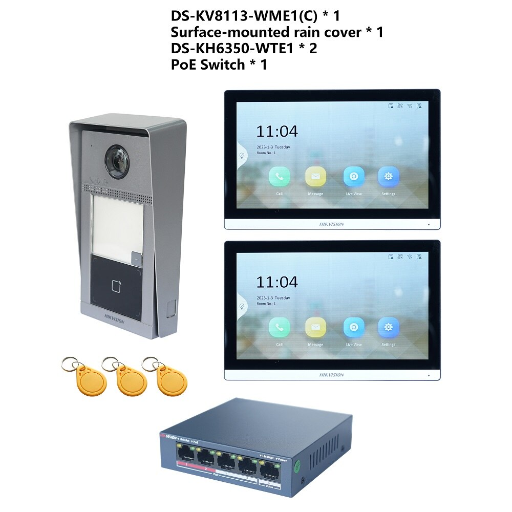 HIKVISION Original Multi-language Video Intercom
