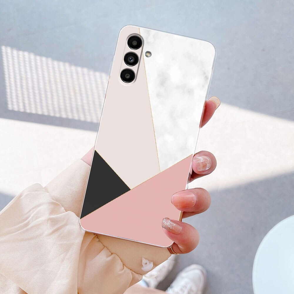 Samsung Marble Painted Silicone Case