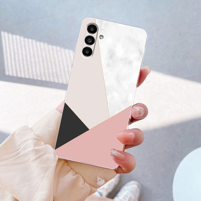 Samsung Marble Painted Silicone Case