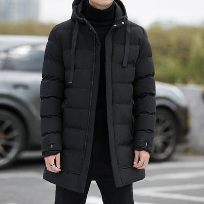 Long Warm Puffer Jacket