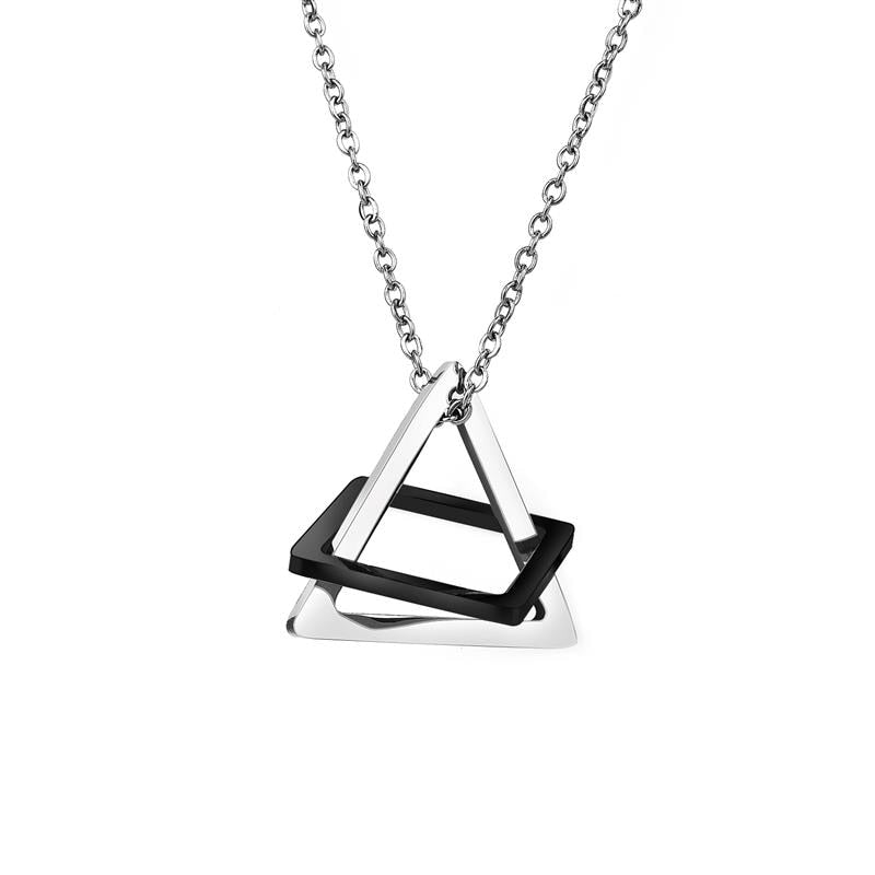 Triangle Pendant Necklace
