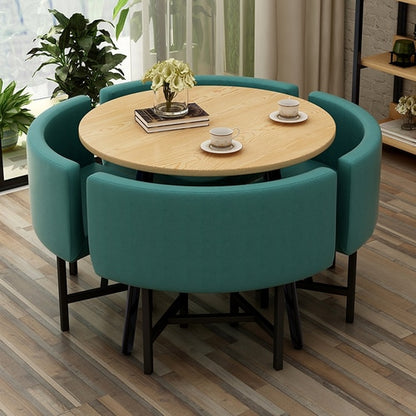 Modern Round Dining Table Set
