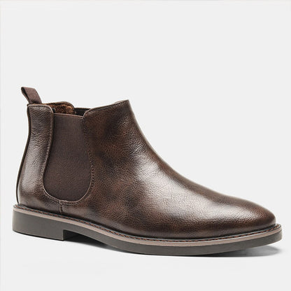 Retro Leather Boots