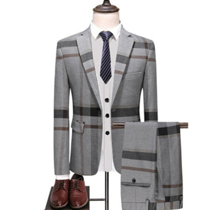 Plaid Wedding 2 & 3 Piece Suit