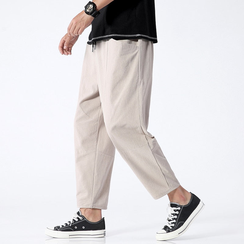 Loose Cotton Summer Pants