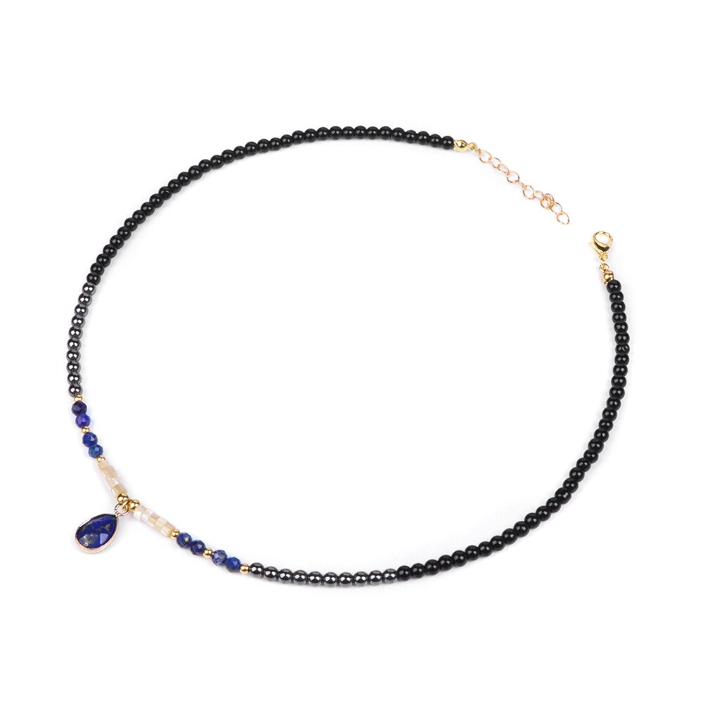 Lava Stone Bead Necklace
