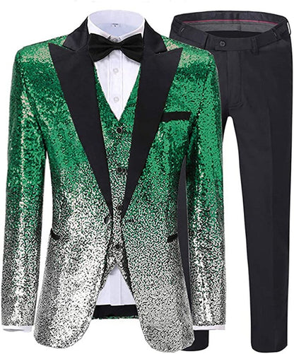 Shiny Sequin Suit