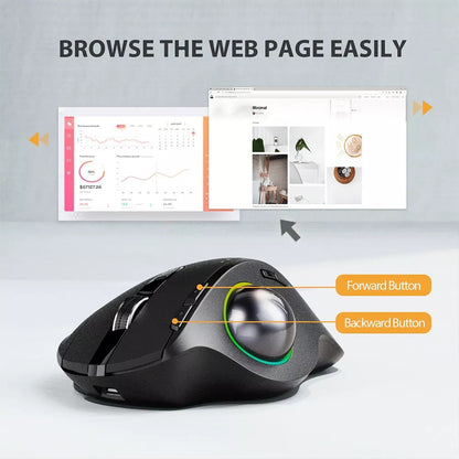 ProtoArc Wireless Trackball Mouse