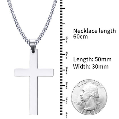 Stainless Steel Cross Pendant