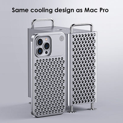 Luxury Metal Cooling Phone Case For iPhone