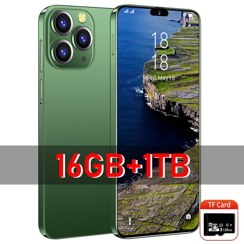 4proMax Smartphones 6.7inch Screen