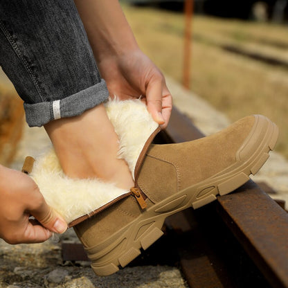 Plush Winter Work Boots