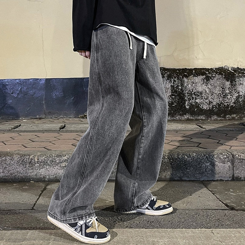 Korean Distressed Jeans