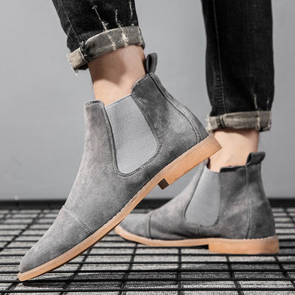 Suede Chelsea Boots