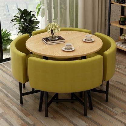 Modern Round Dining Table Set