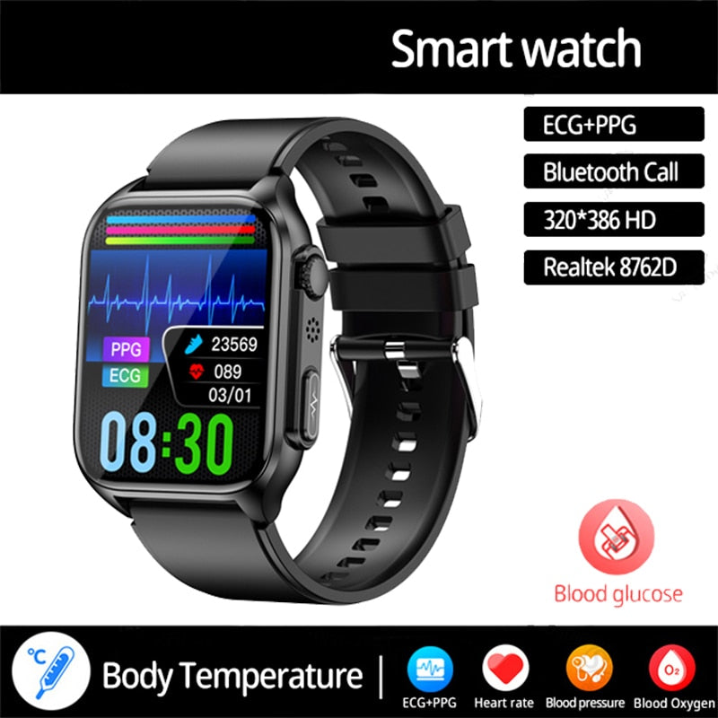 2023 ECG+PPG Smart Watch