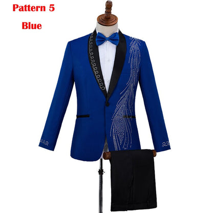 Crystal Embroidered Suit