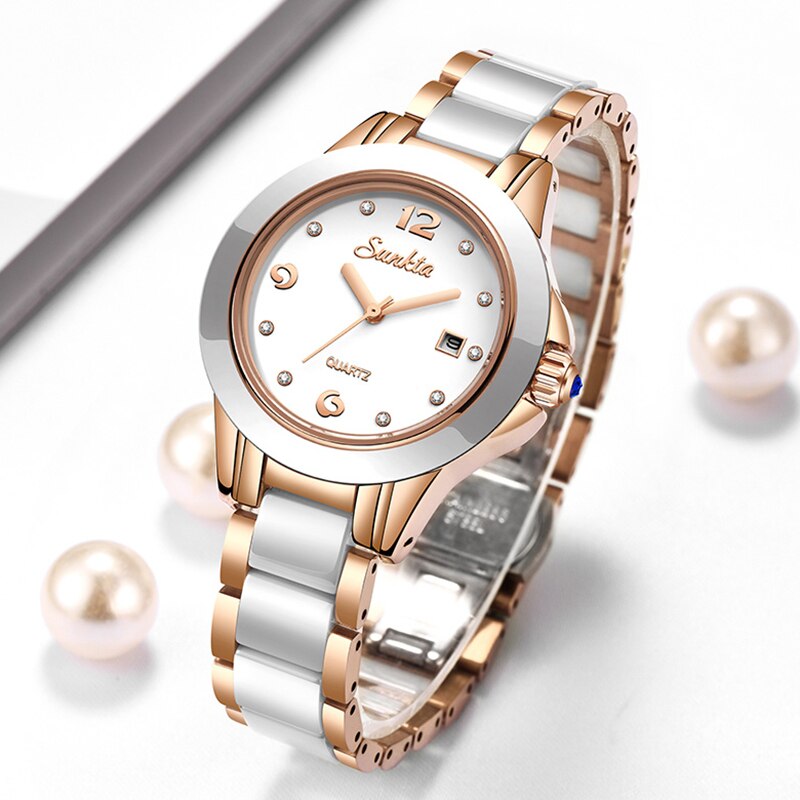 LIGE Rose Gold Watch