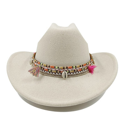 Ethnic Style Cowboy Hat