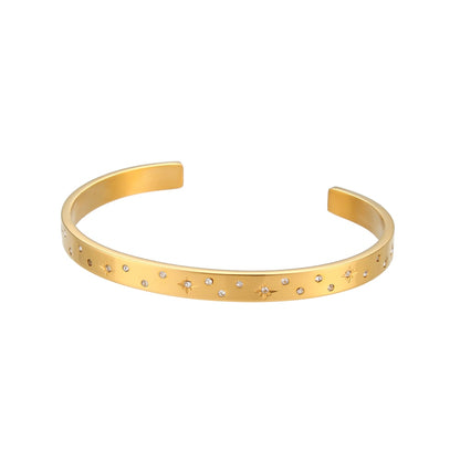 18K Gold Plated Waterproof Bangles