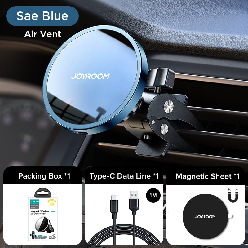 Joyroom 15W Qi Magnetic Car Phone Holder