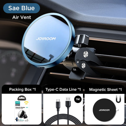 Joyroom 15W Qi Magnetic Car Phone Holder