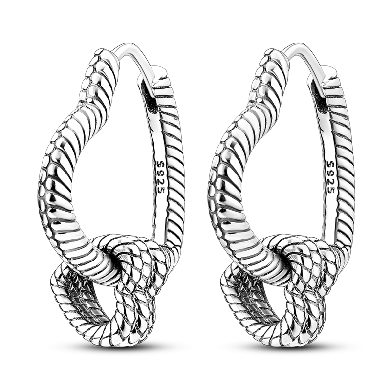 925 Silver Heart CZ Earrings