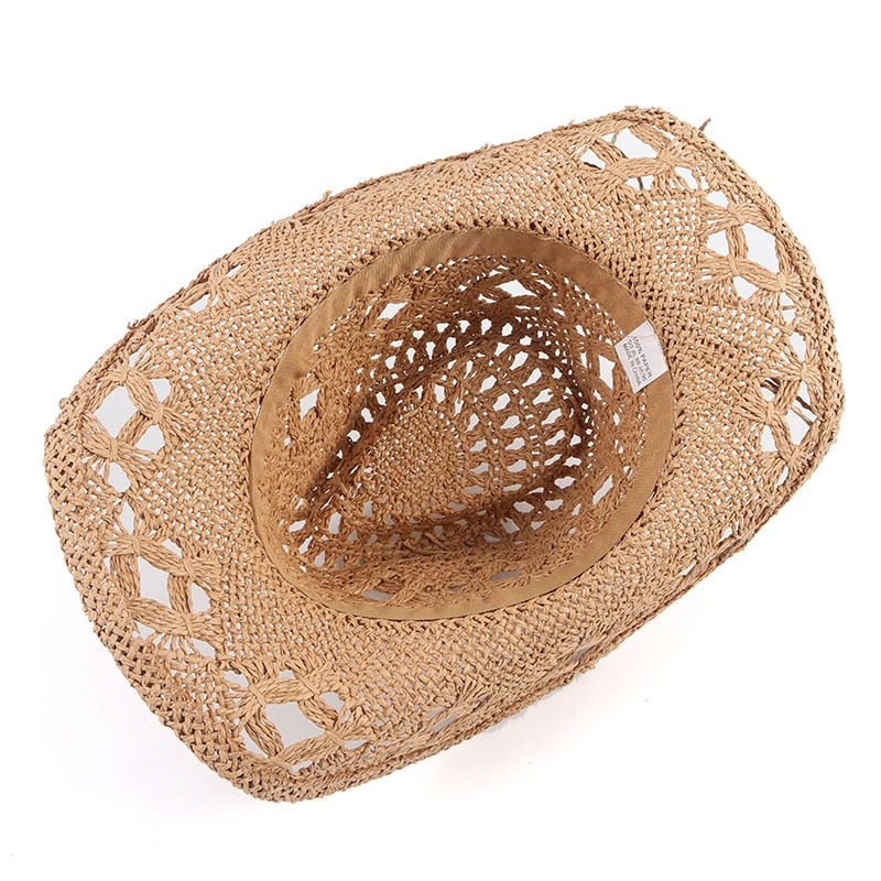 Hollowed Straw Cowboy Hat