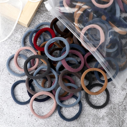 50 Piece Elastic Hair Bands